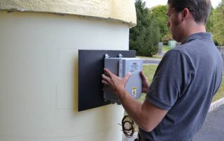 SPX Plastic Tank Heater Pad Installation