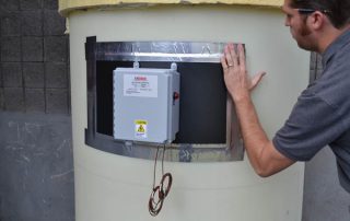 SPX Plastic Tank Heater Pad Installation