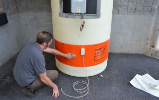 SPX Plastic Tank Heater Pad Installation