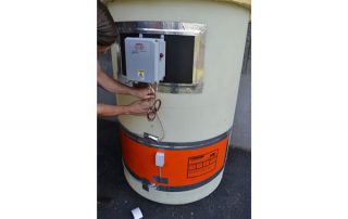 SPX Plastic Tank Heater Pad Installation