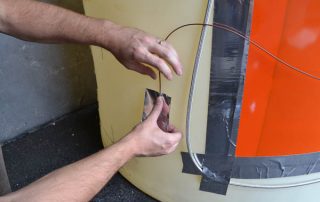 SPX Plastic Tank Heater Pad Installation